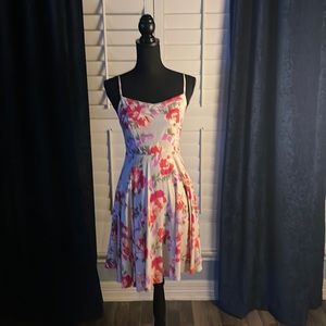Adjustable strap spaghetti strap dress